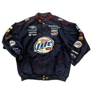 NASCAR Chase Authentics Drivers Line Miller Lite Rusty Wallace Jacket Size XXL